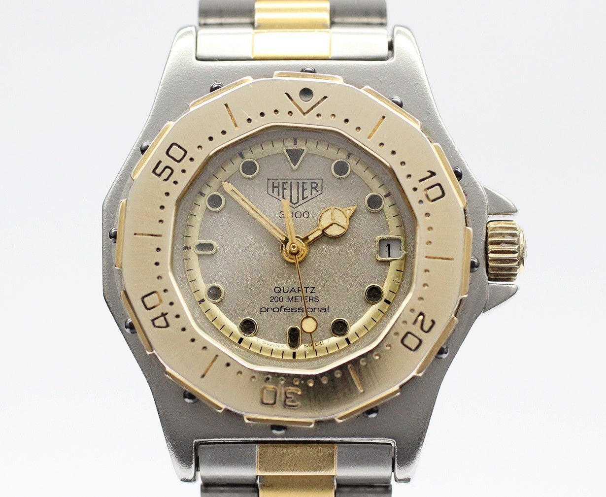 TAG Heuer(タグ ホイヤー) 934.208 プロフェッショナル 3000series デイト レディース クォーツ 腕時計 - 安心保証・業界最安値の販売 福助