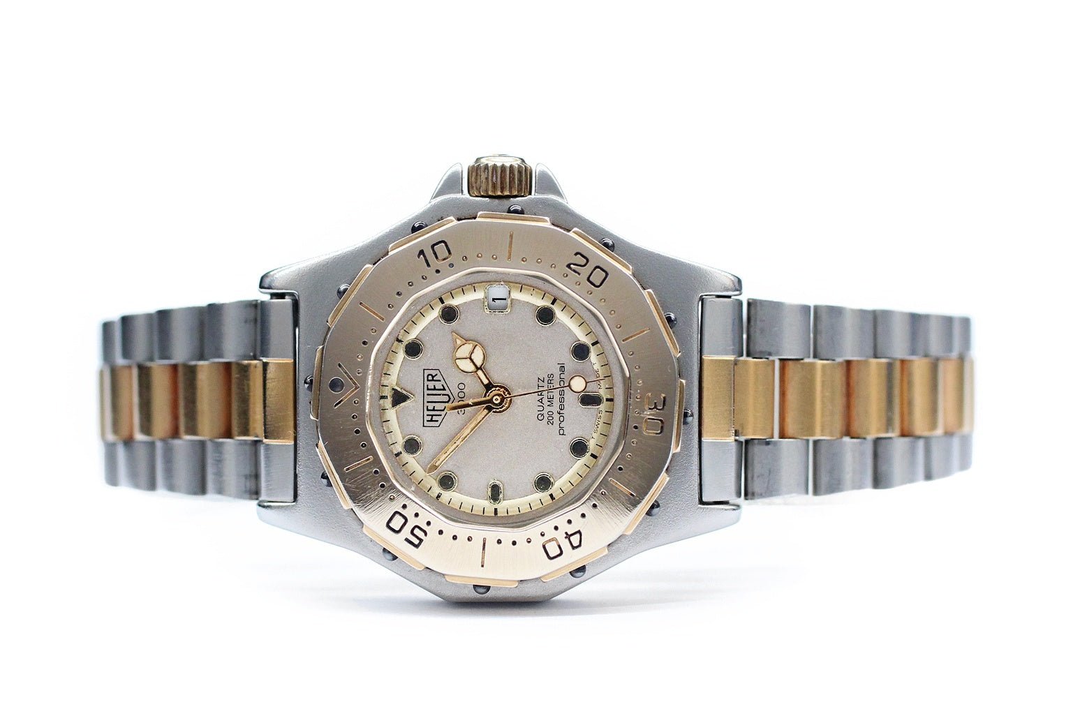 TAG Heuer(タグ ホイヤー) 934.208 プロフェッショナル 3000series デイト レディース クォーツ 腕時計 - 安心保証・業界最安値の販売 福助