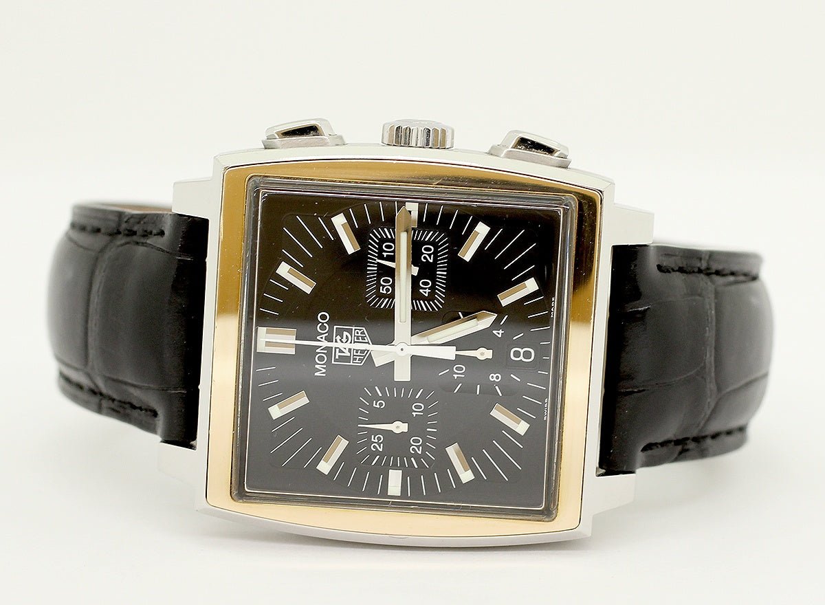 TAG HEUER(タグホイヤー) CW2111 - 0 モナコ クロノグラフ Calibre17 Limited Edition コンビカラー - 安心保証・業界最安値の販売 福助