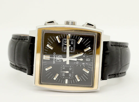 TAG HEUER(タグホイヤー) CW2111 - 0 モナコ クロノグラフ Calibre17 Limited Edition コンビカラー - 安心保証・業界最安値の販売 福助