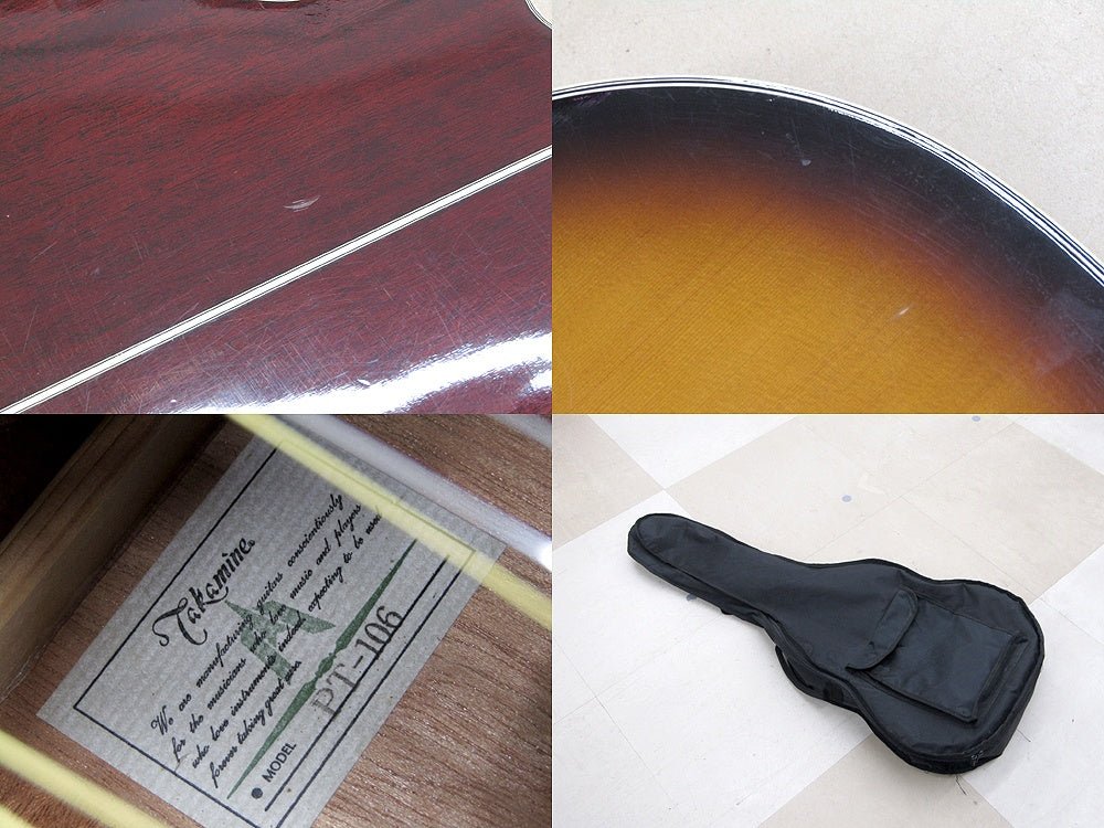 Takamine PT106 タカミネ エレアコ/アコースティックギター - 安心保証・業界最安値の販売 福助