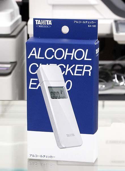 TANITA/タニタ アルコールチェッカー EA - 100 ホワイト アルコール検知器 - 安心保証・業界最安値の販売 福助