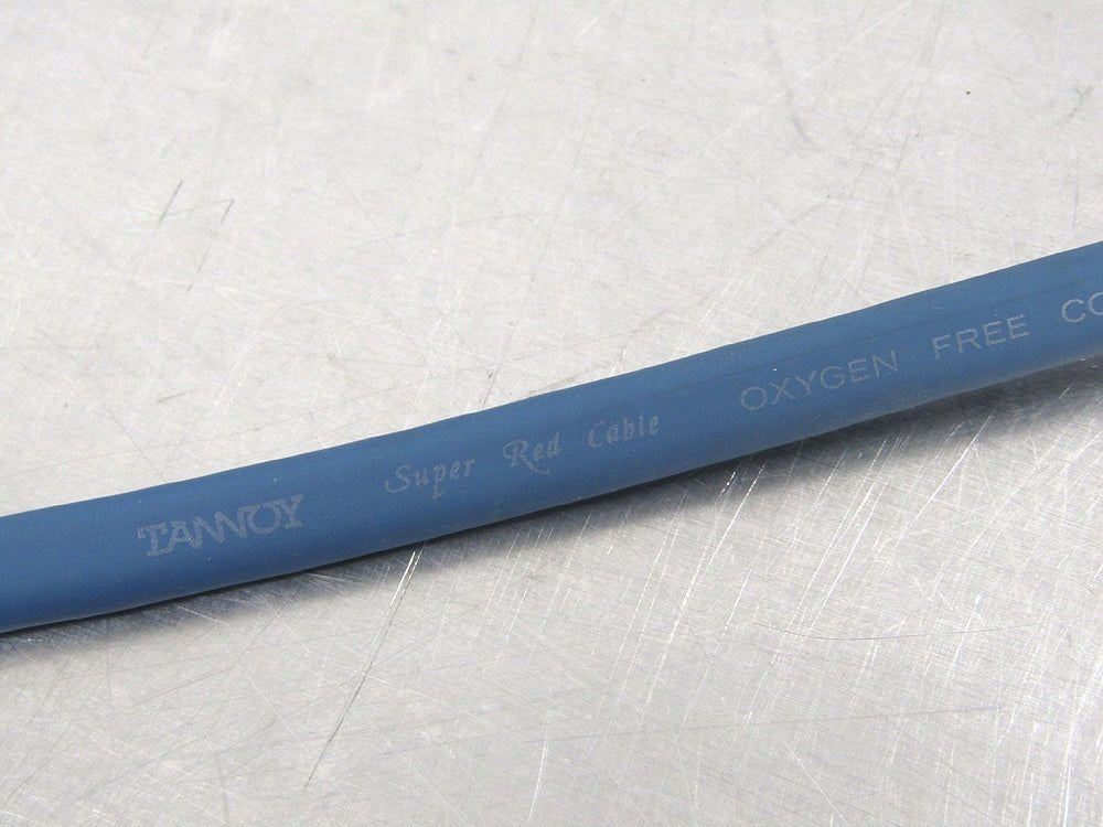 TANNOY タンノイ スピーカーケーブル 2本 ペア Super Red cable OXGEN FREE - 安心保証・業界最安値の販売 福助