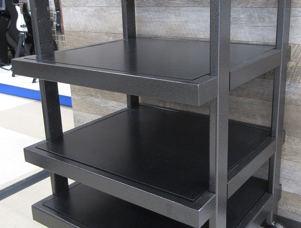 TAOC タオック オーディオラック 4段 約H94cm W54.3cm D48.7cm キャスター付き - 安心保証・業界最安値の販売 福助