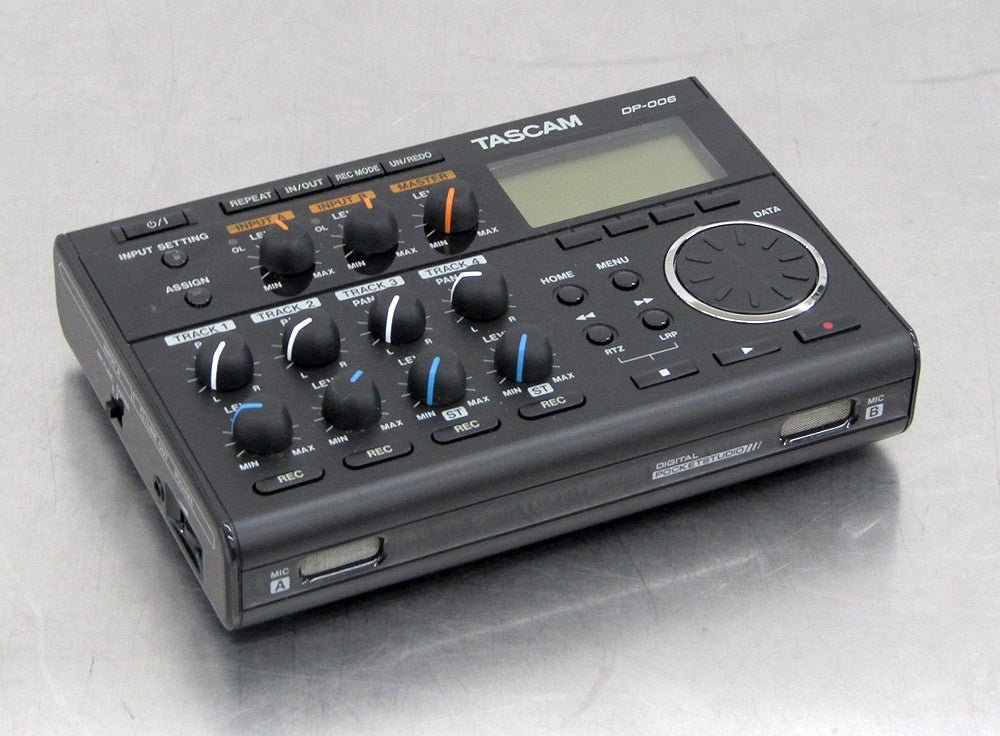 TASCAM タスカム マルチトラックレコーダー MTR DIGITAL POCKETSTUDIO DP - 006 - 安心保証・業界最安値の販売 福助