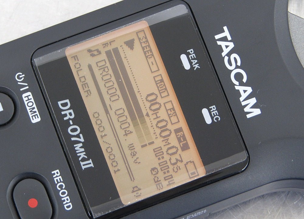 TASCAM タスカム リニアPCMレコーダー 24bit/96kHz対応 ブラック DR - 07MKII - 安心保証・業界最安値の販売 福助
