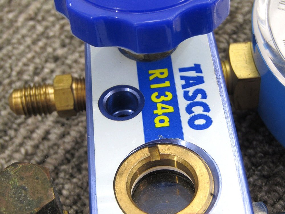 TASCO タスコ R404A/R134a ゲージマニホールド - 電動工具・楽器・ブランド・住設家電も総合リユース｜リサイクルショップ福助