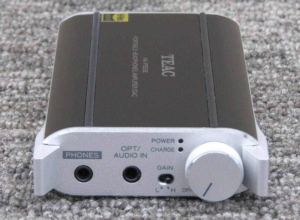 TEAC ティアック DAC搭載ポータブルヘッドフォンアンプ HA-P50SE-B ハイレゾ音源対応 ヘッドホンアンプ - 電動工具・楽器・ブランド・住設家電も総合リユース｜リサイクルショップ福助