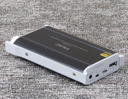 TEAC ティアック DAC搭載ポータブルヘッドフォンアンプ HA-P50SE-B ハイレゾ音源対応 ヘッドホンアンプ - 電動工具・楽器・ブランド・住設家電も総合リユース｜リサイクルショップ福助