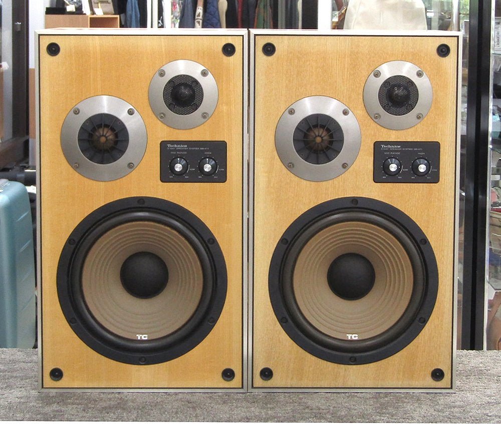 Technics テクニクス スピーカーペア SB-411 3Way3スピーカー 密閉方式・ ブックシェルフ型 - 電動工具・楽器・ブランド・住設家電も総合リユース｜リサイクルショップ福助