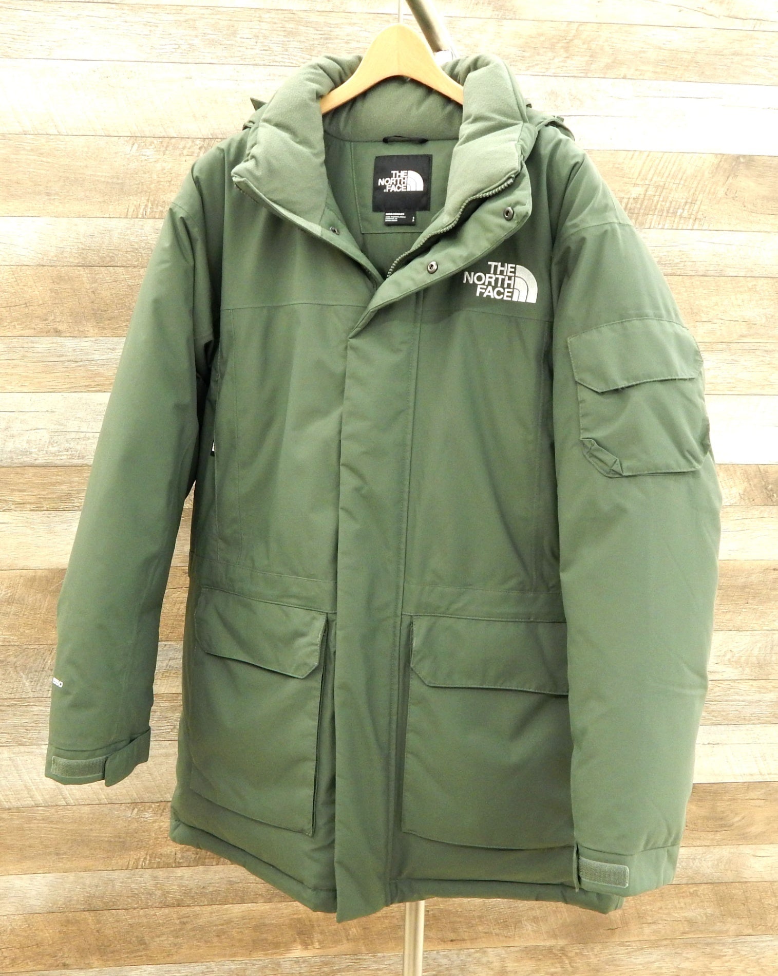 THE NORTH FACE ザ・ノース・フェイス RECYCLED MCMURDO ダウンジャケット ND52215Z サイズS グリーン - 安心保証・業界最安値の販売 福助