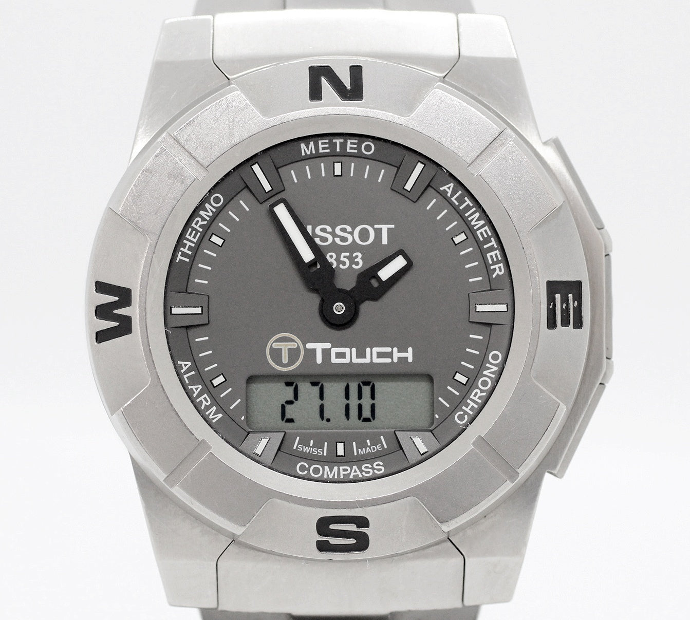 TISSOT(ティソ) T - TOUCH Tタッチ デジアナクォーツウォッチ T001520A 動作品 - 安心保証・業界最安値の販売 福助