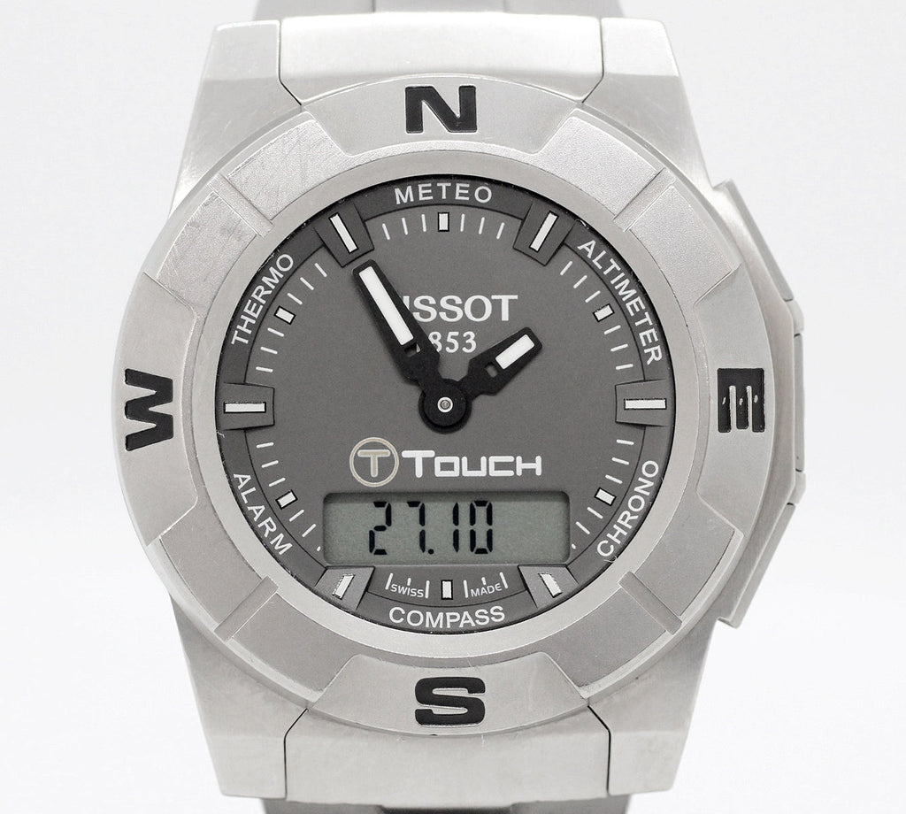 TISSOT(ティソ) T - TOUCH Tタッチ デジアナクォーツウォッチ T001520A 動作品 - 安心保証・業界最安値の販売 福助