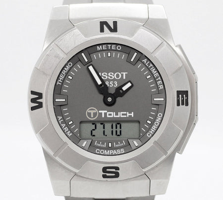 TISSOT(ティソ) T - TOUCH Tタッチ デジアナクォーツウォッチ T001520A 動作品 - 安心保証・業界最安値の販売 福助