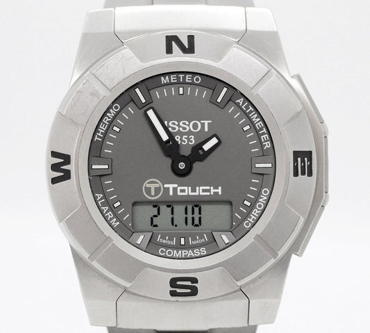 TISSOT(ティソ) T - TOUCH Tタッチ デジアナクォーツウォッチ T001520A 動作品 - 安心保証・業界最安値の販売 福助