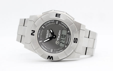 TISSOT(ティソ) T - TOUCH Tタッチ デジアナクォーツウォッチ T001520A 動作品 - 安心保証・業界最安値の販売 福助