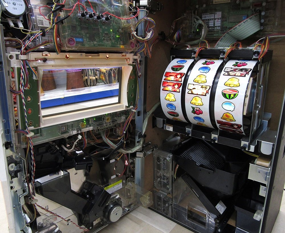 パチスロ実機 タイヨーエレック To Heart2 コイン不要機搭載 100V対応 Vol調節有 - 電動工具・楽器・ブランド・住設家電も総合リユース｜リサイクルショップ福助