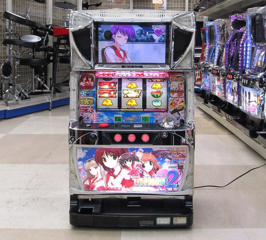 パチスロ実機 タイヨーエレック To Heart2 コイン不要機搭載 100V対応 Vol調節有 - 電動工具・楽器・ブランド・住設家電も総合リユース｜リサイクルショップ福助