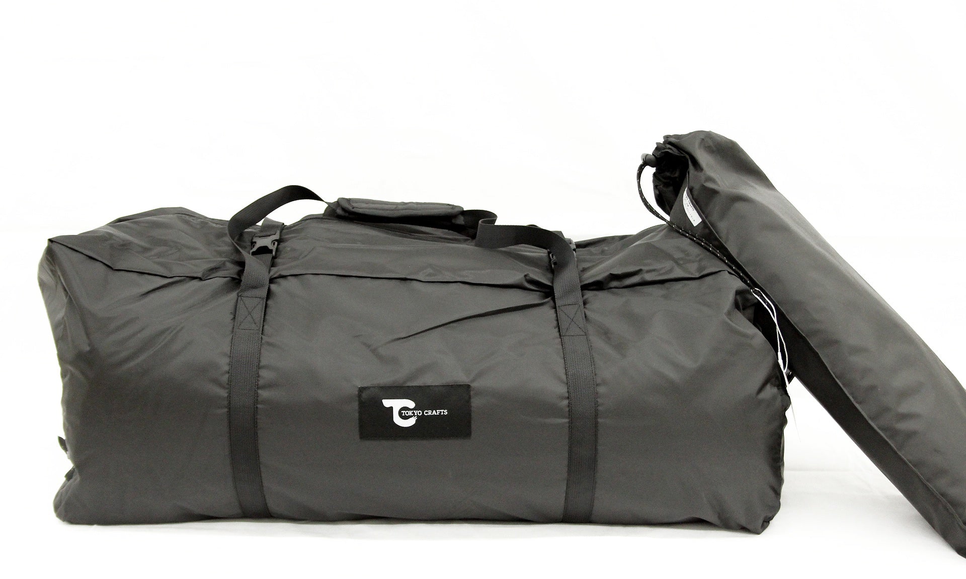 TOKYO CRAFTS (トウキョウクラフト) テンビシェルターブラック TC - 188+シェルタールーフシートカーキTC - 128 セット 3～4人用 - 安心保証・業界最安値の販売 福助