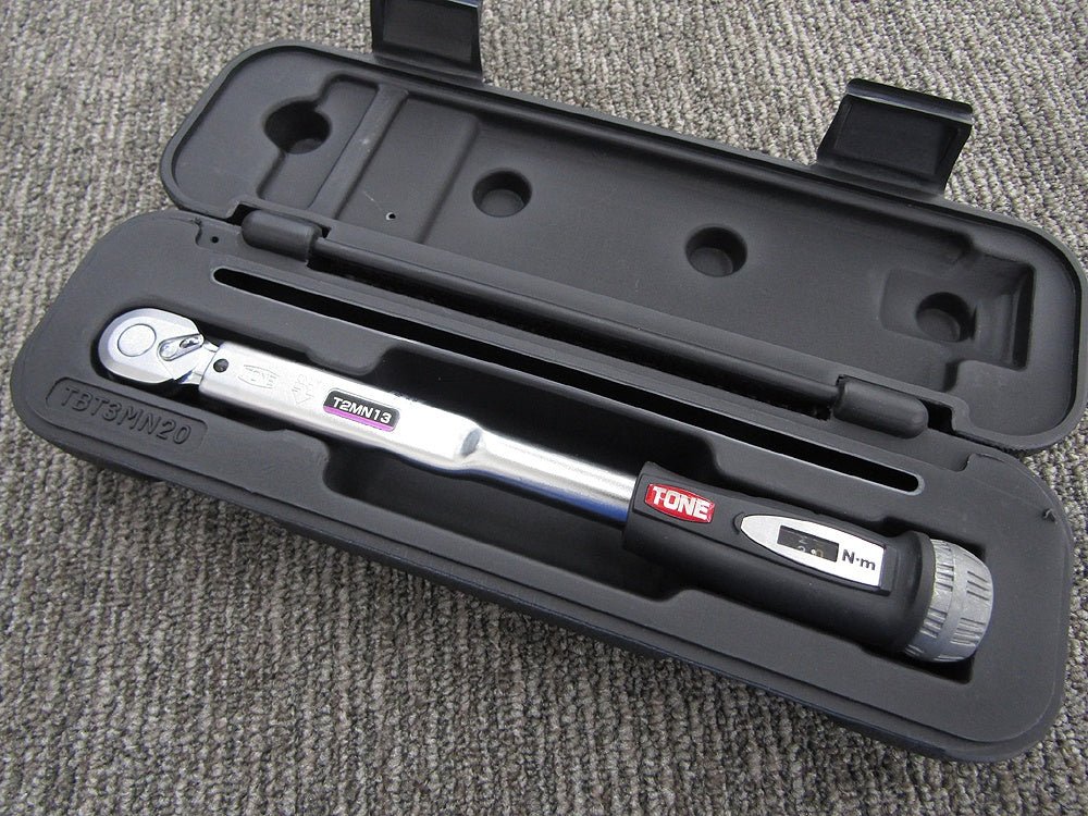 TONE トネ プレセット形トルクレンチ ダイレクトセットタイプ 差込角6.35mm(1/4") T2MN13 13N・m ブラック - 電動工具・楽器・ブランド・住設家電も総合リユース｜リサイクルショップ福助