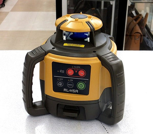 TOPCON(トプコン) ローテーティングレーザー RL - H5A 乾電池仕様 デジタル受光器 - 安心保証・業界最安値の販売 福助