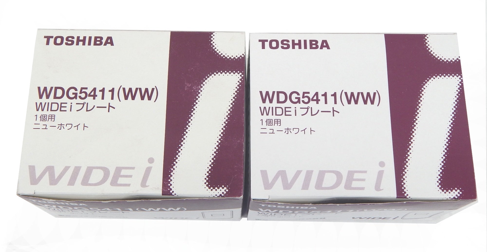 TOSHIBA(東芝) ワイドアイ配線器具 プレート1個用 WDG5411(WW) 合計16個 - 電動工具・楽器・ブランド・住設家電も総合リユース｜リサイクルショップ福助