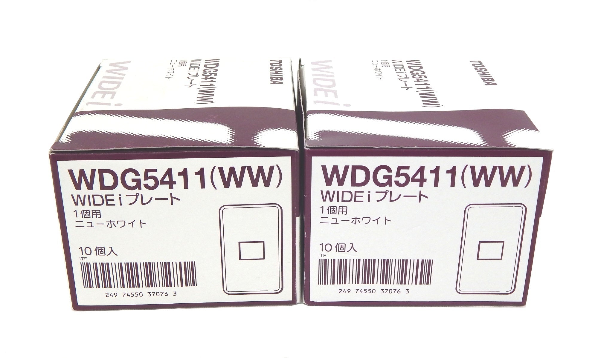 TOSHIBA(東芝) ワイドアイ配線器具 プレート1個用 WDG5411(WW) 合計16個 - 電動工具・楽器・ブランド・住設家電も総合リユース｜リサイクルショップ福助