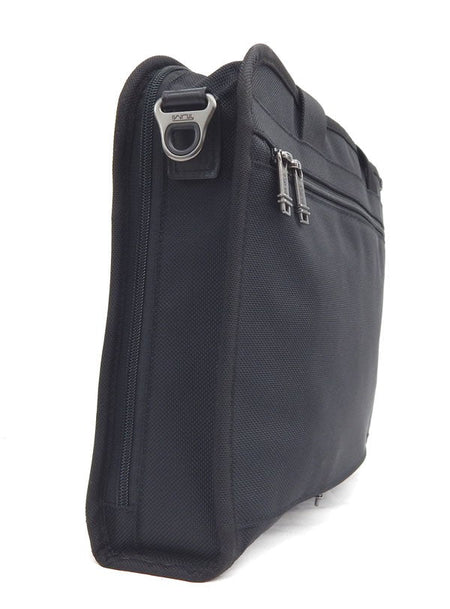 TUMI ブリーフケース スリム デラックス ポートフォリオ 1.732.748.8864 ブラック - 安心保証・業界最安値の販売 福助