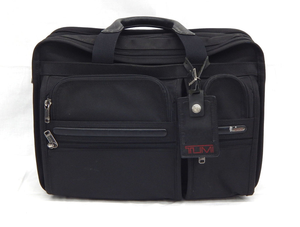 TUMI (トゥミ) ALPHA アルファ エクスパンダブルオーガナイザーコンピューターブリーフバック - 安心保証・業界最安値の販売 福助