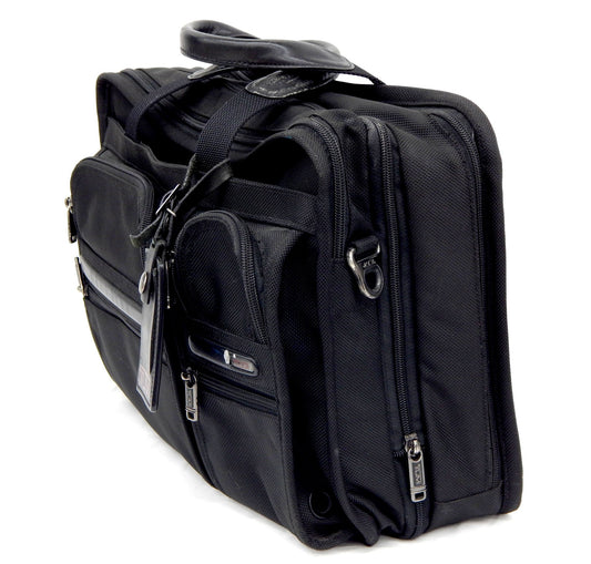TUMI (トゥミ) ALPHA アルファ エクスパンダブルオーガナイザーコンピューターブリーフバック - 安心保証・業界最安値の販売 福助