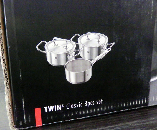 ツヴィリング TWIN Classic ステンレス鍋3点セット - 安心保証・業界最安値の販売 福助