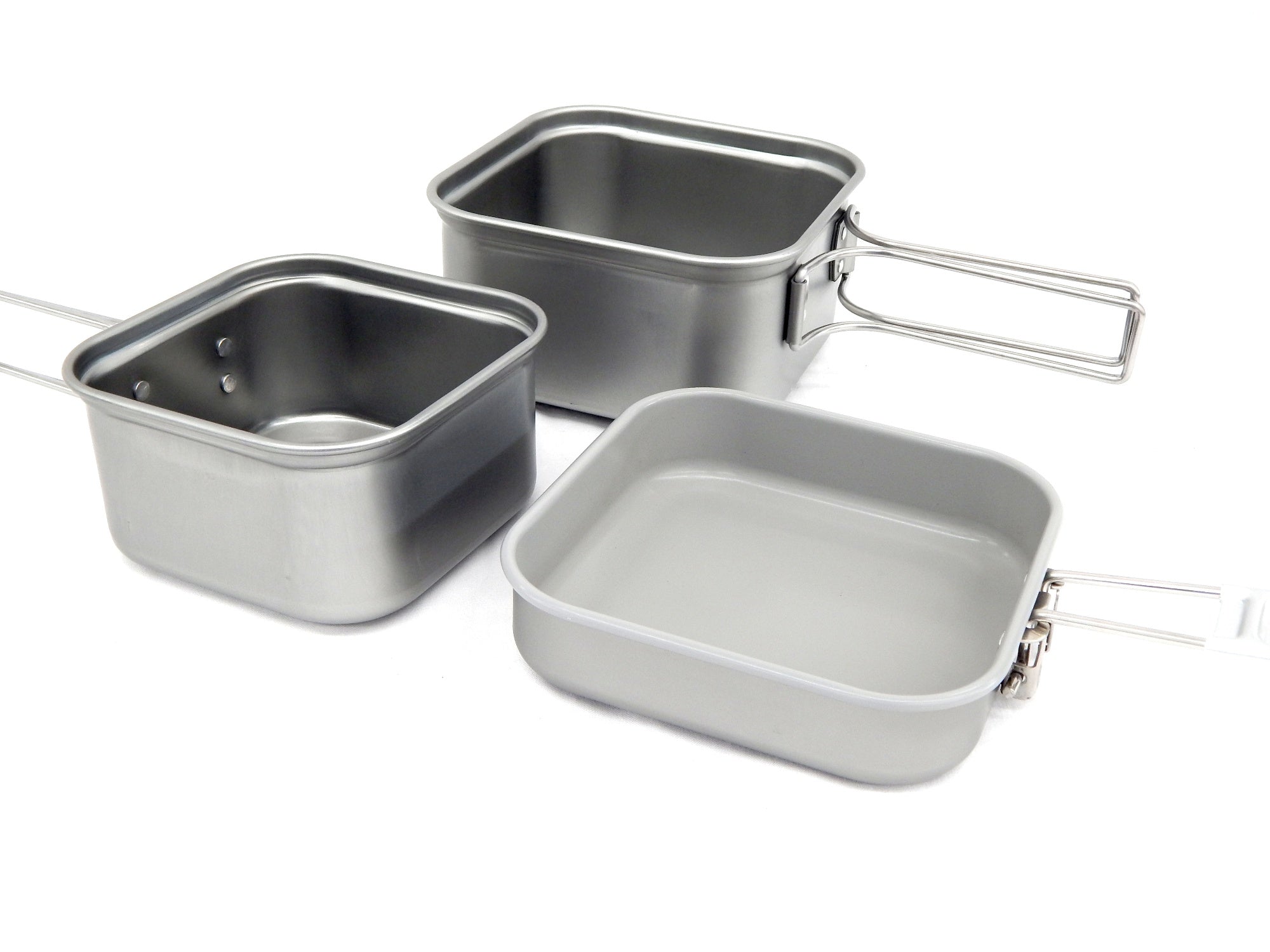 UNIFLAME(ユニフレーム) 山クッカー 角型 3点セット - 安心保証・業界最安値の販売 福助