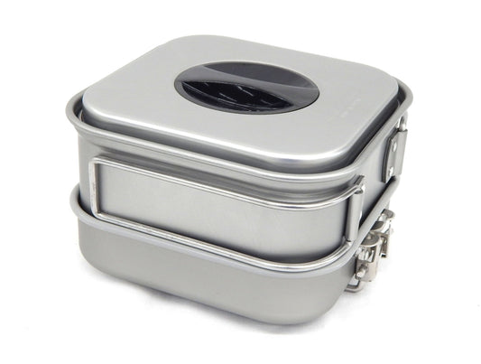 UNIFLAME(ユニフレーム) 山クッカー 角型 3点セット - 安心保証・業界最安値の販売 福助