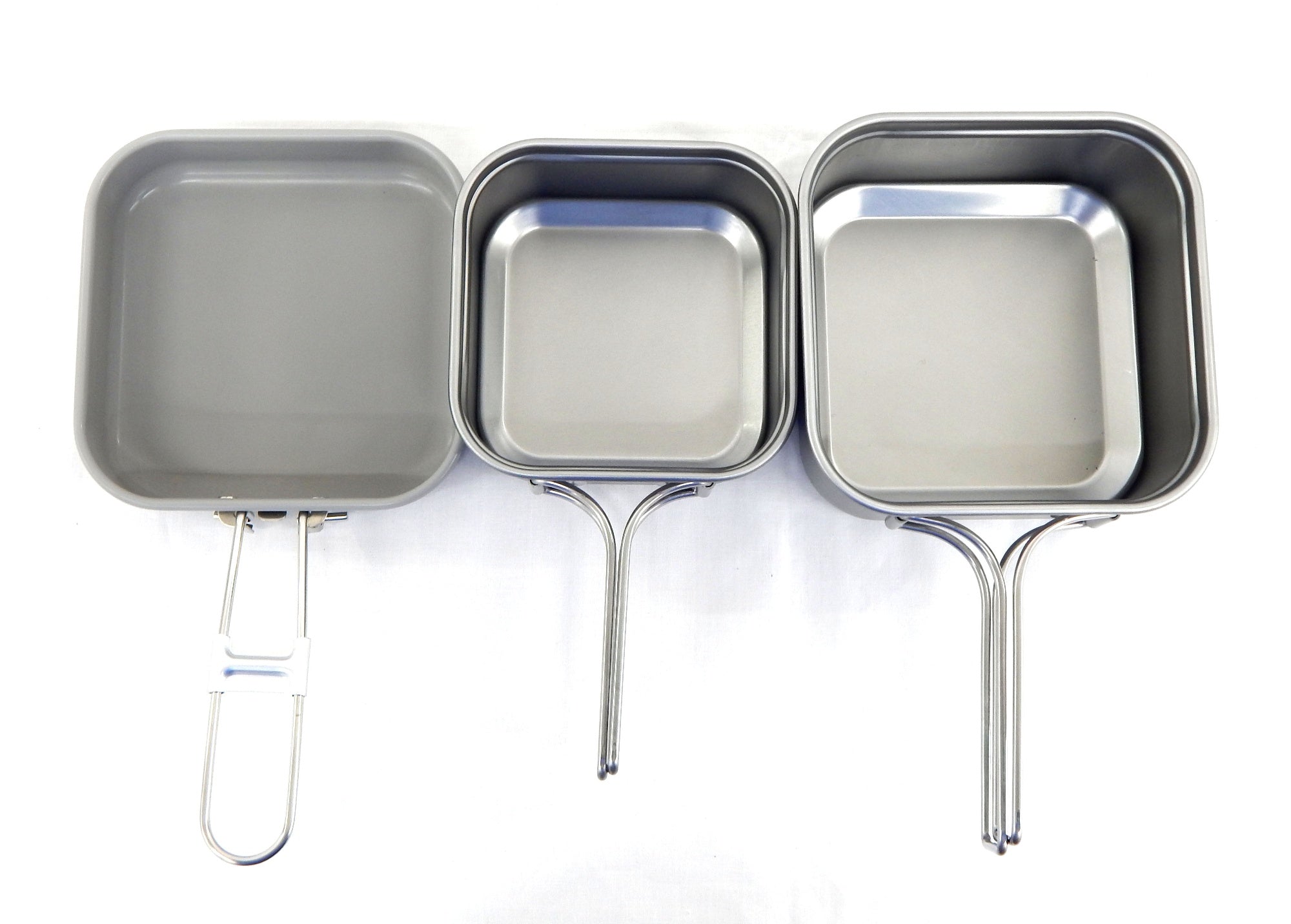 UNIFLAME(ユニフレーム) 山クッカー 角型 3点セット - 安心保証・業界最安値の販売 福助