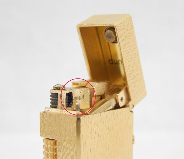 ダンヒル ライター USRE24163 ゴールドカラー - 安心保証・業界最安値の販売 福助