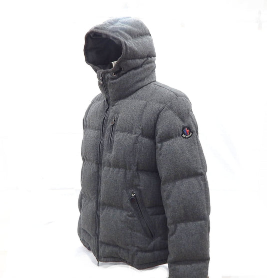 モンクレール ウールダウンジャケット VANOISE サイズ4 グレー - 安心保証・業界最安値の販売 福助