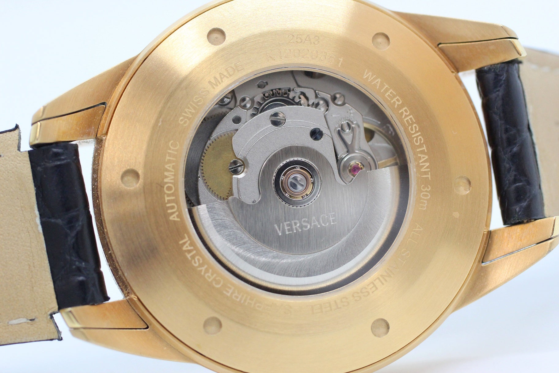 VERSACE (ヴェルサーチ) 25A3 オートマチックウォッチ自動巻き デイト 腕時計 - 安心保証・業界最安値の販売 福助