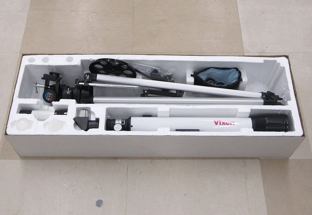 Vixen ビクセン 天体望遠鏡 スペースアイ600 屈折式 接眼レンズ 三脚他付属品有 - 安心保証・業界最安値の販売 福助