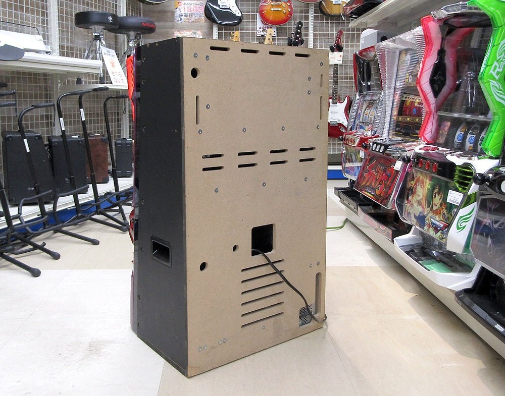 パチスロ実機 ビスティ エヴァンゲリヲン 魂を繋ぐものＦ コイン不要機付き 家庭用電源対応 Vol調節有 - 安心保証・業界最安値の販売 福助