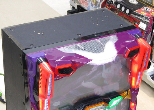 パチスロ実機 ビスティ エヴァンゲリヲン 魂を繋ぐものＦ コイン不要機付き 家庭用電源対応 Vol調節有 - 安心保証・業界最安値の販売 福助