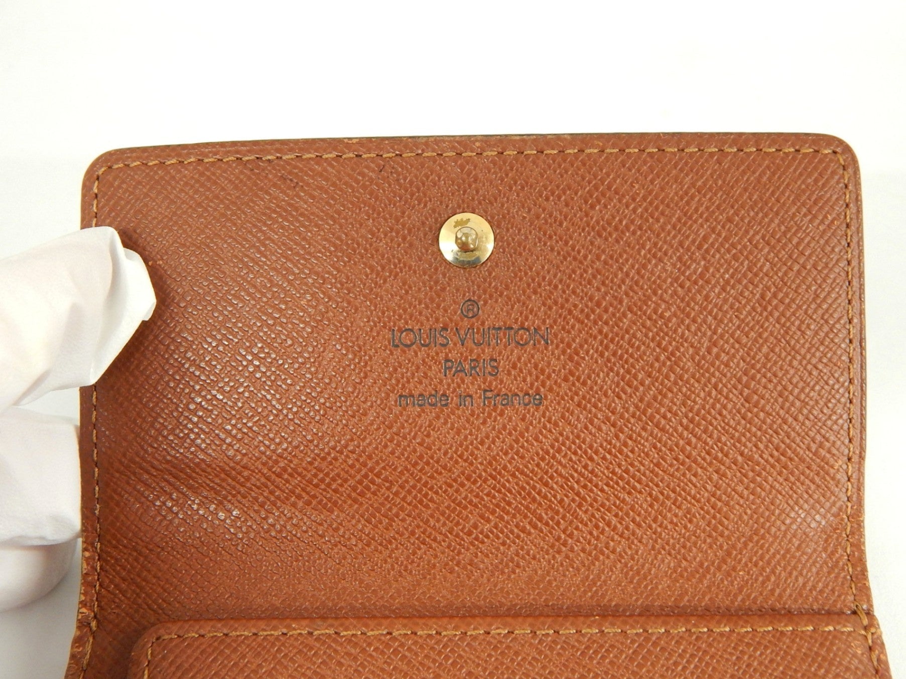 ルイヴィトン ポルトフォイユ エリーズ Wホック 三つ折り財布 モノグラム M61654 - 安心保証・業界最安値の販売 福助