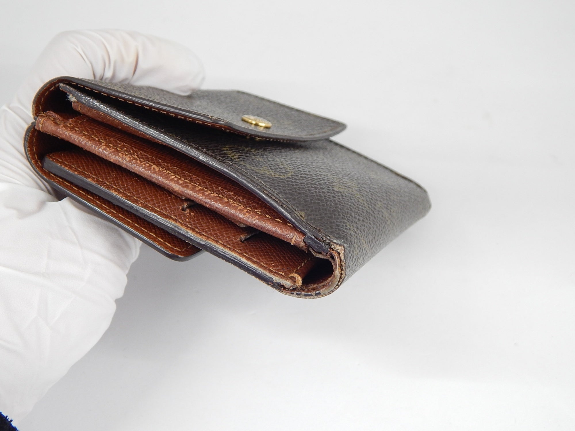 ルイヴィトン ポルトフォイユ エリーズ Wホック 三つ折り財布 モノグラム M61654 - 安心保証・業界最安値の販売 福助