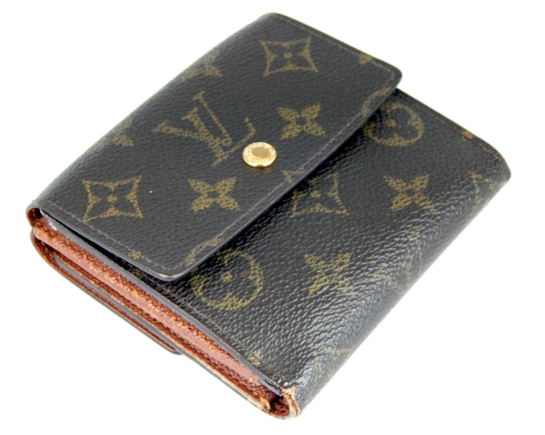 ルイヴィトン ポルトフォイユ エリーズ Wホック 三つ折り財布 モノグラム M61654 - 安心保証・業界最安値の販売 福助