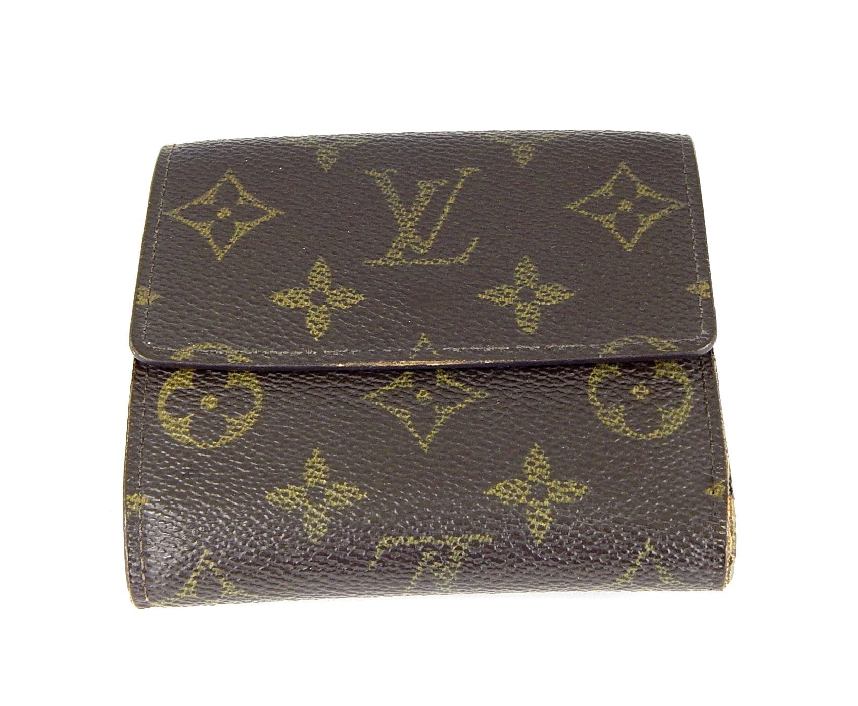 ルイヴィトン ポルトフォイユ エリーズ Wホック 三つ折り財布 モノグラム M61654 - 安心保証・業界最安値の販売 福助