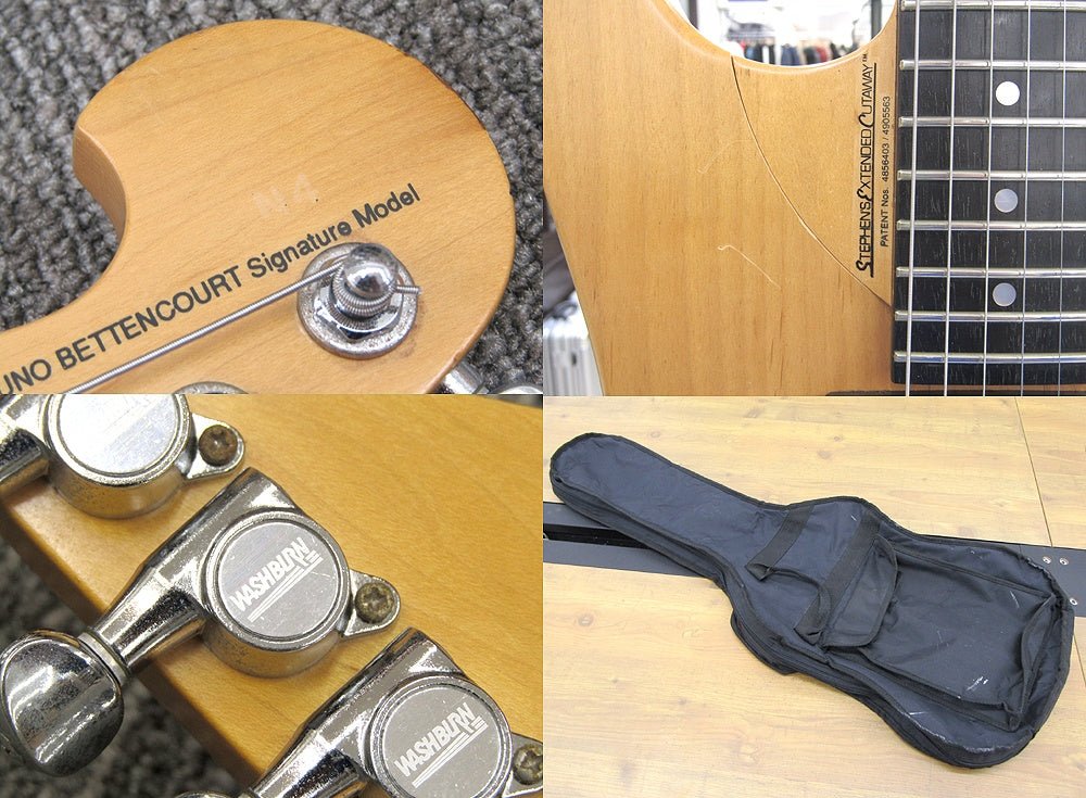 Washburn N4 NAT Nuno Bettencourt Signature Model ワッシュバーン ヌーノモデル - 電動工具・楽器・ブランド・住設家電も総合リユース｜リサイクルショップ福助