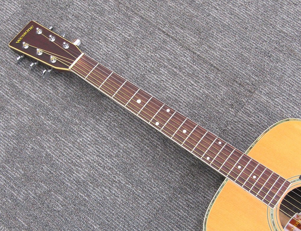 WESTONE SW - 35 アコースティックギター 1970年代 マツモク製造 - 電動工具・楽器・ブランド・住設家電も総合リユース｜リサイクルショップ福助
