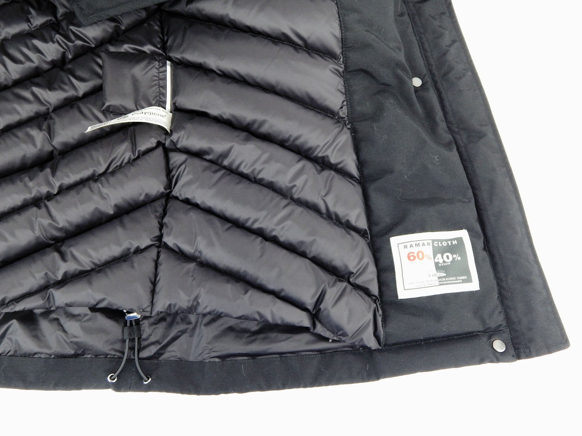 WOOLRICH/ウールリッチ BOW BRIDGE PARKA ボウ ブリッジ パーカー WWOU0551 Black Sサイズ - 安心保証・業界最安値の販売 福助