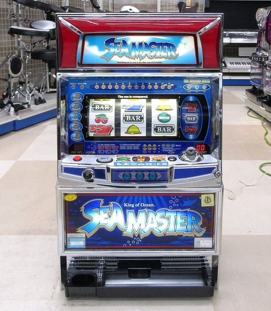パチスロ実機 山佐 シーマスターX 4号機 コイン機 100V電源対応/ボリュームつまみ1ヵ所搭載 - 電動工具・楽器・ブランド・住設家電も総合リユース｜リサイクルショップ福助