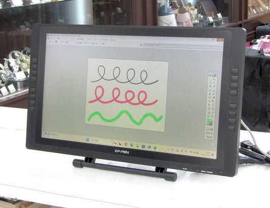 動作確認済み 現状品 XPPen JAPAN Artist22 E Pro 22インチ 大画面 HD IPSディスプレイ イラスト ペンタブ 液タブ - 安心保証・業界最安値の販売 福助