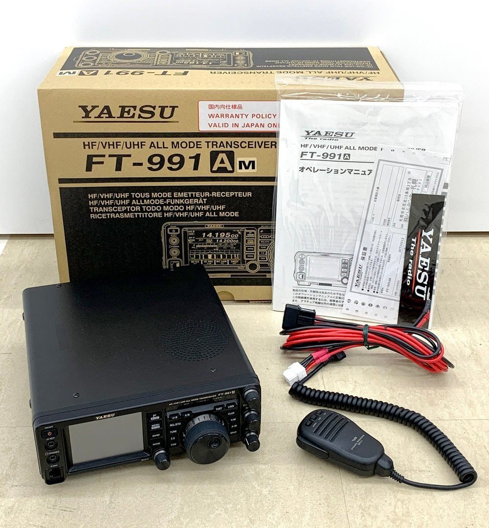 YAESU ヤエス FT - 991AM 八重洲無線　HF 50/144/430MHz帯オールモードトランシーバー - 安心保証・業界最安値の販売 福助